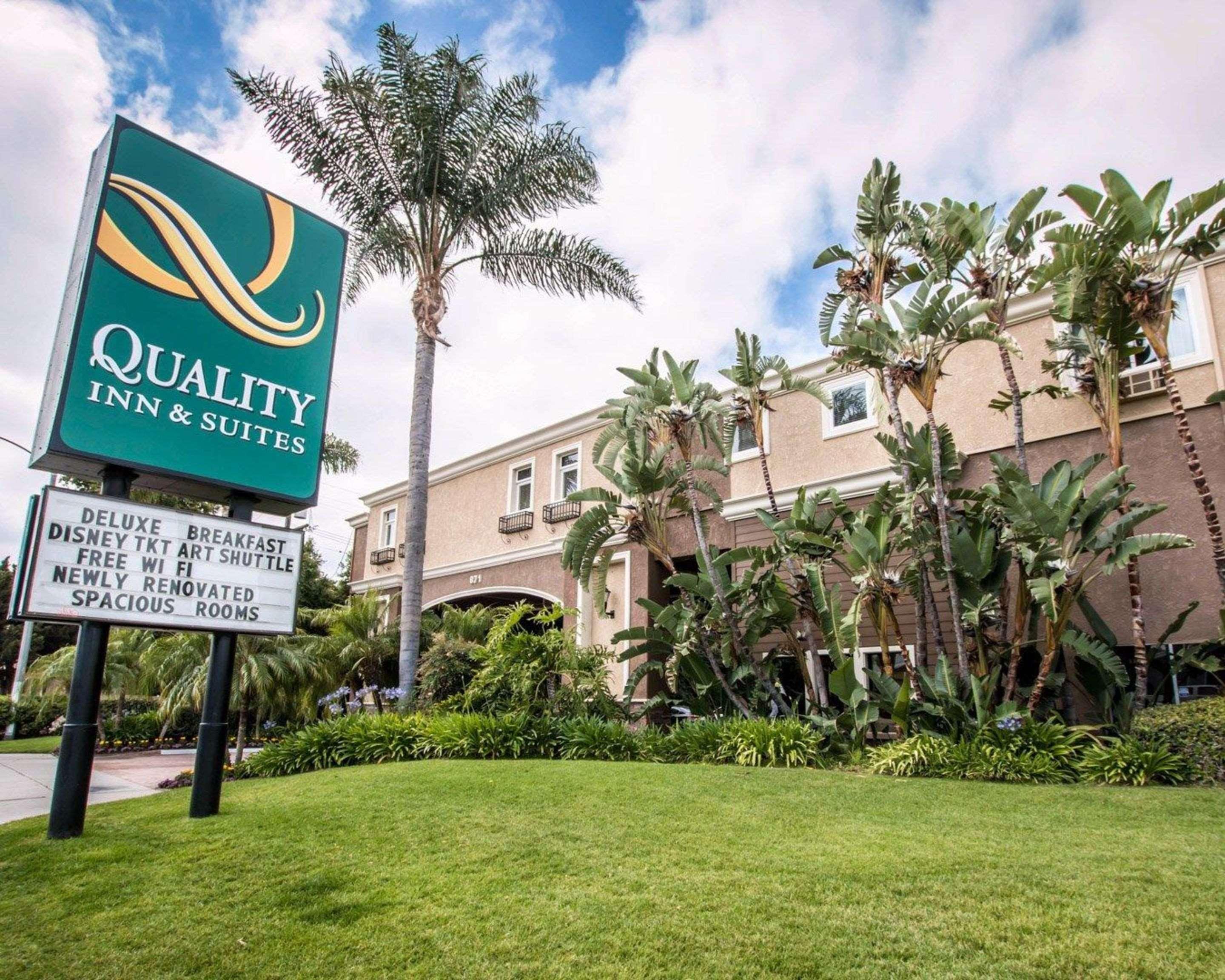 Quality Inn & Suites Anaheim Maingate Eksteriør bilde